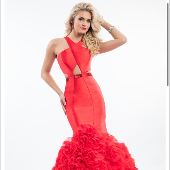 RACHEL ALLAN MERMAID DRESS - Picture 12 of 12